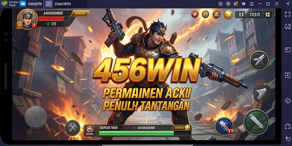 Tampilan gameplay yang intens dan menegangkan di 456WIN.