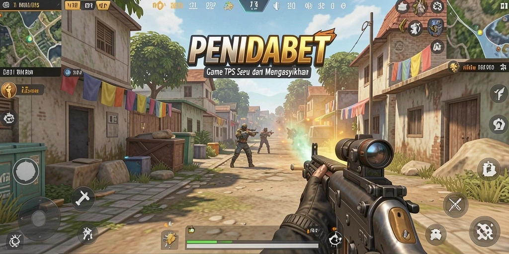 Gameplay seru dalam PENIDABET saat pertarungan antar pemain.