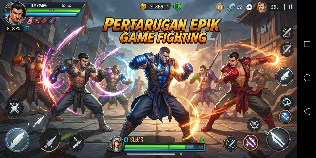 Tampilan gameplay yang seru dan mendebarkan dalam SL888.