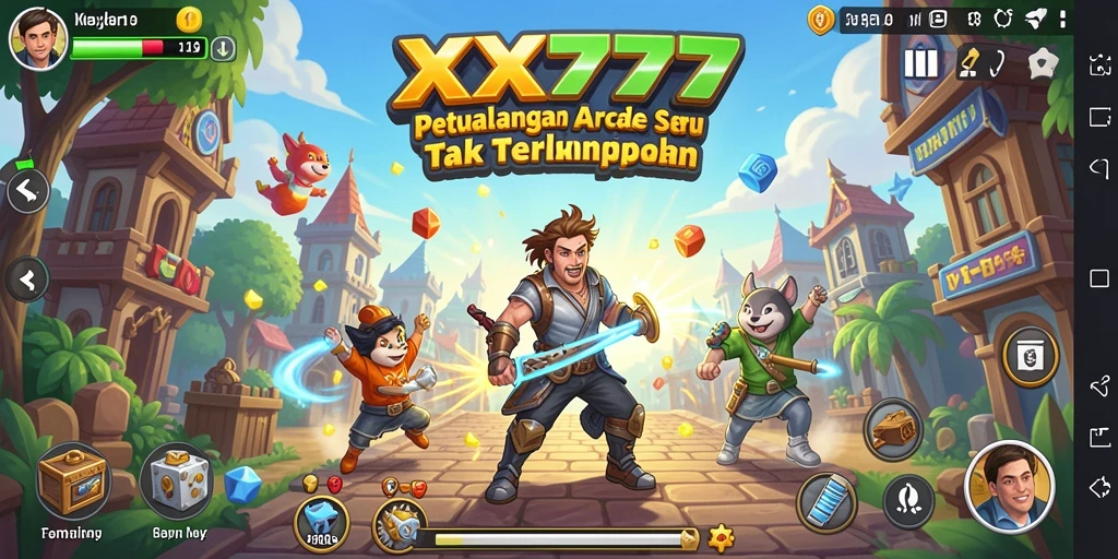 Tangkapan layar gameplay <strong>XXX777</strong> yang penuh aksi dan tantangan seru.